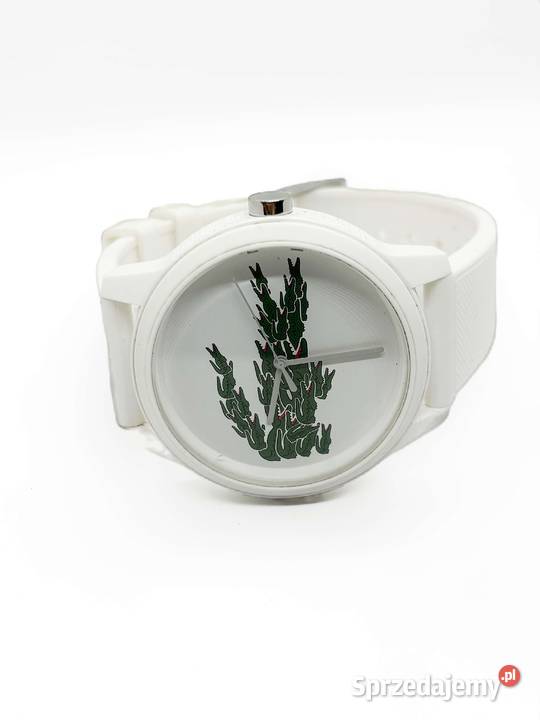 Zegarek męski biały Lacoste 2011039 42mm Męskie Elbląg sprzedam