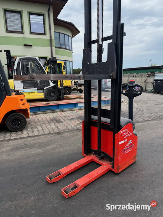 wózek paletowy z masztem 340m 1T MANITOU ES410 Wózki widłowe Działoszyn
