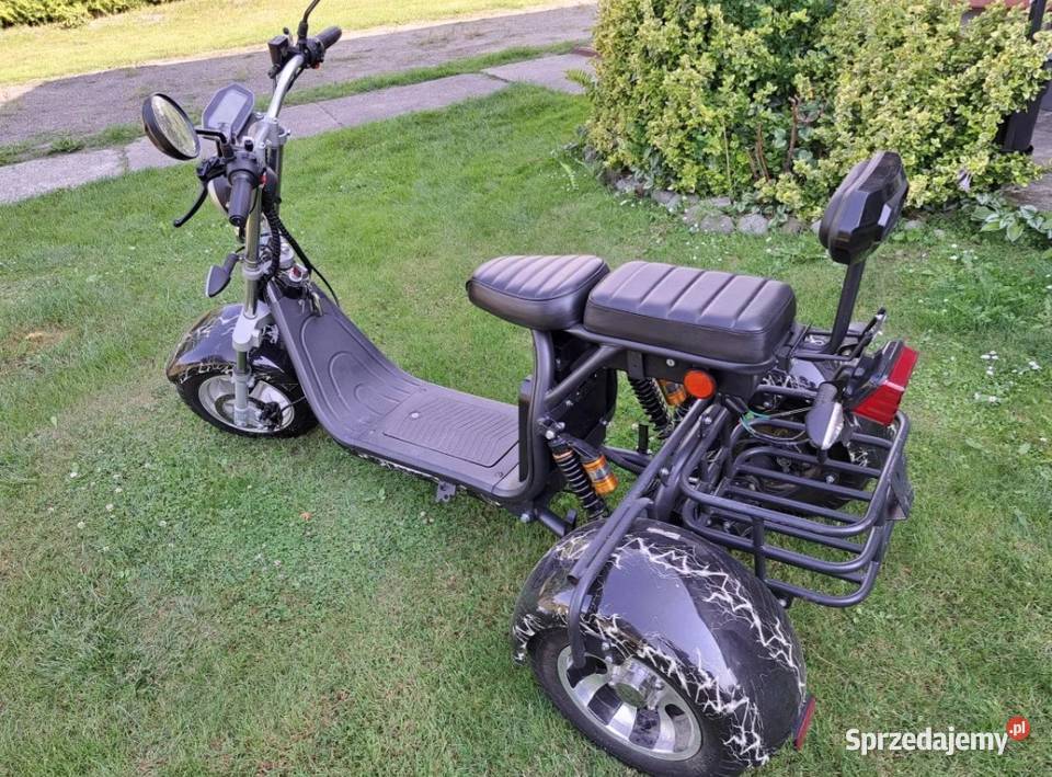 Skuter elektryczny trójkołowyZX MOTO Hulajnogi elektryczne Wola Korybutowa-Kolonia