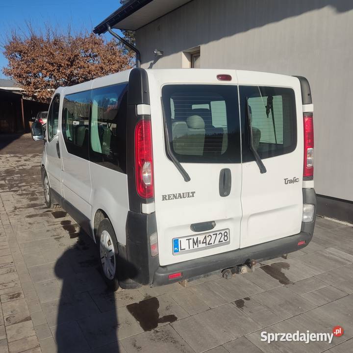 Renault Trafic 19 6 biegów 9 osobowy biały Samochody dostawcze