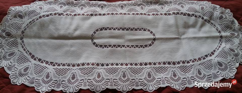 Stylowy bieżnikserwetaobrus 115x53 beżowy