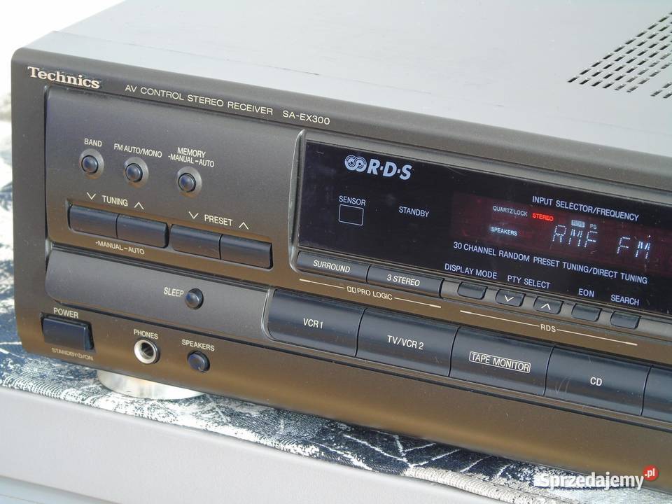 Wzmacniacz z radiem Technics SAEX 300 sprawny i