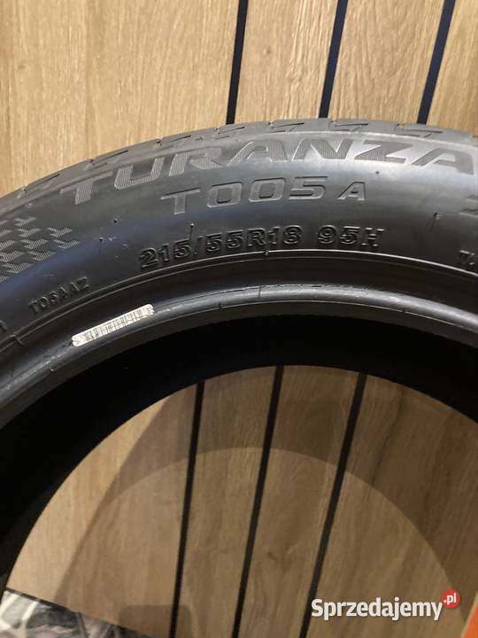 Opony komplet letnie 4x Bridgestone turanza 215 Sosnowiec