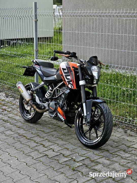 KTM Duke 125 2016 ABS Akrapovic kat BA1 MT naked Jejkowice