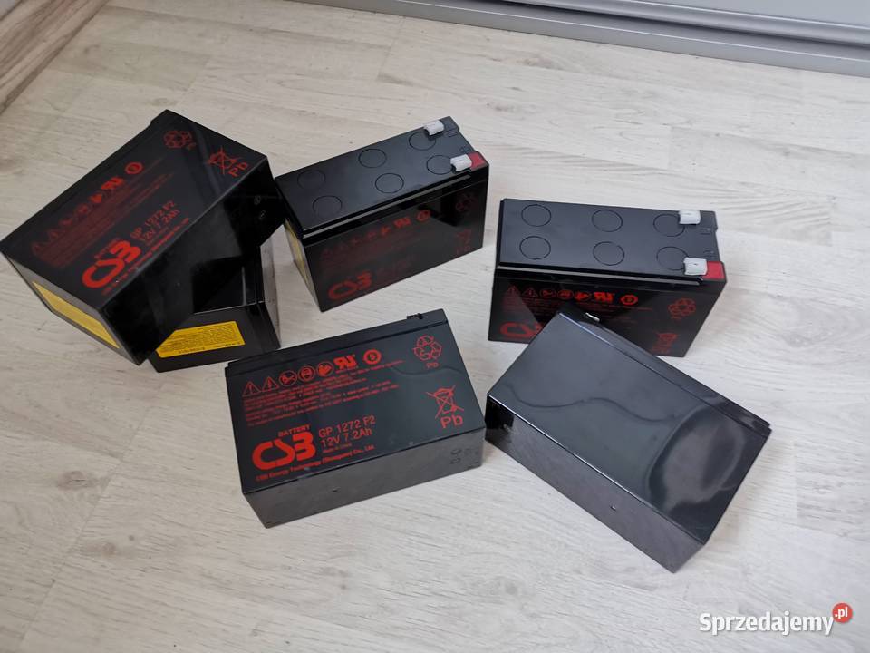 Akumulatory SCB GP 1272 F2 12V 72Ah do zasilacza