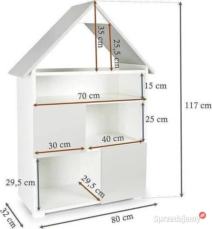 Domek na zabawki książki Kraków sprzedam
