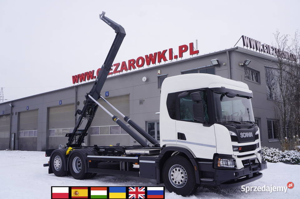 NOWA Scania P420 B6x24 Hakowiec Meiller Kipper diesel Kraków