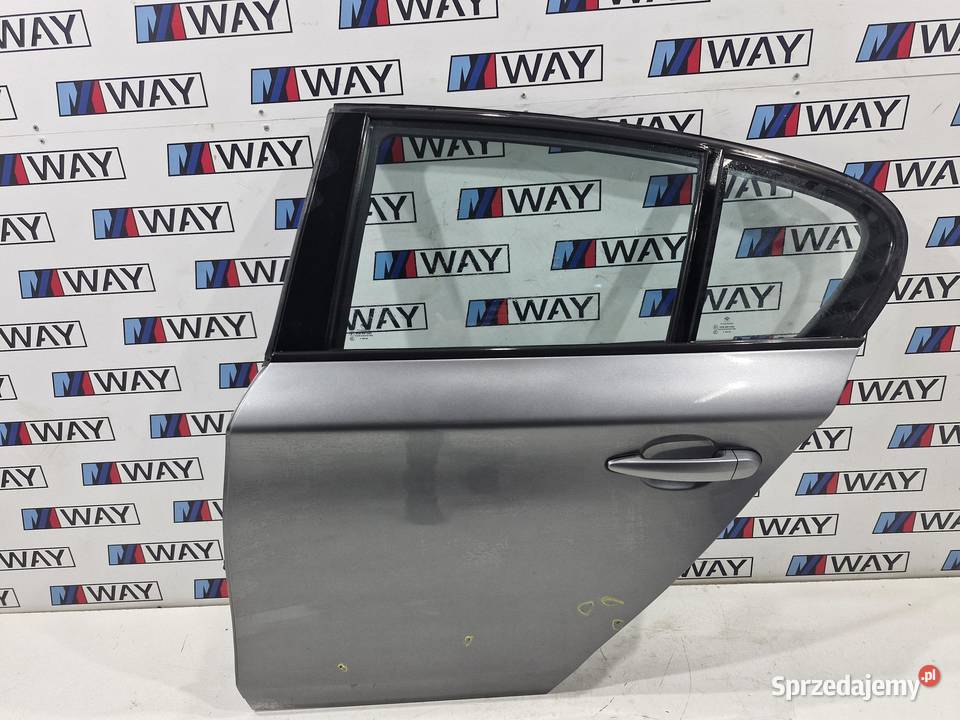BMW E87 DRZWI LEWE LEWY TYŁ A52 SPACEGRAU