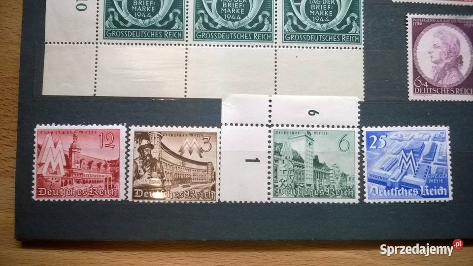 znaczki NIEMCY III RZESZA zestaw 62 czyste mazowieckie