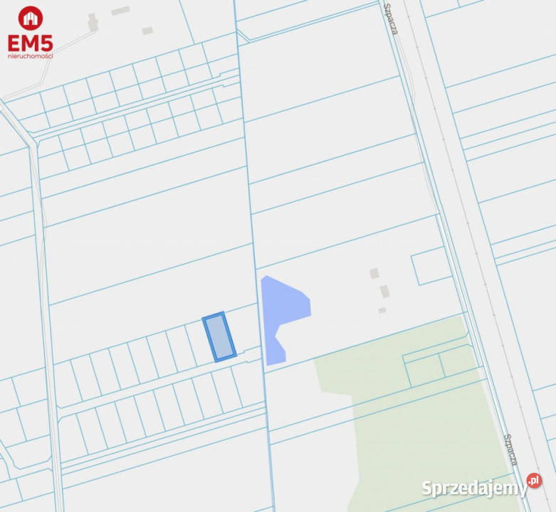 Grunt 1070m2 Sobolewo 279zł/m2