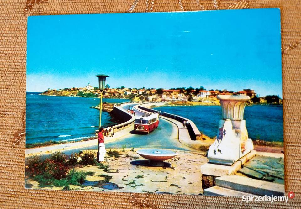 NESEBYR MIASTO NA PÓŁWYSPIE NA WYBRZEŻU MORZA Piszczac