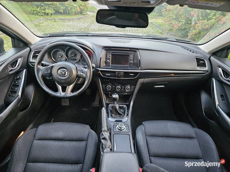 Mazda 6 GJ 2014r 22DSkyactive 150 Navi czarny Ryglice