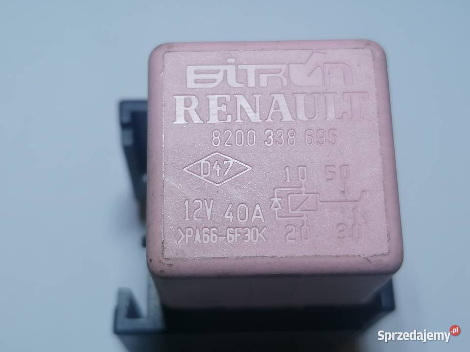 przekaźnik 12V 40A Renault 8200338695 Piotrków Trybunalski