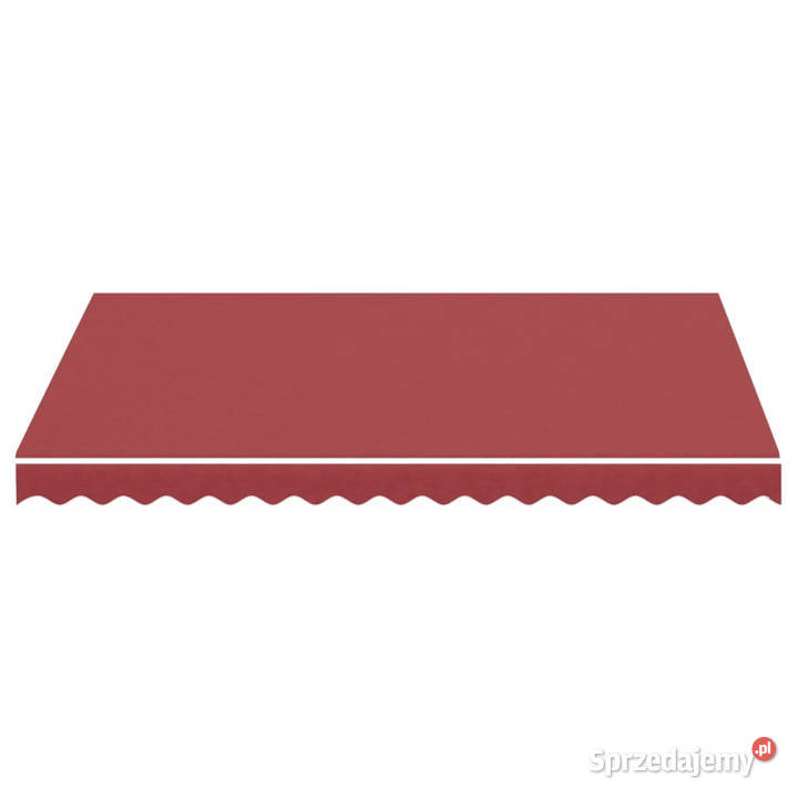 Zapasowa tkanina na markizę burgundowa 3x25 m Warszawa