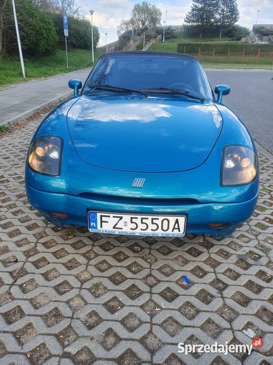 Fiat Barchetta kabriolet rzadki kolor Azzuro nieuszkodzony Zielona Góra