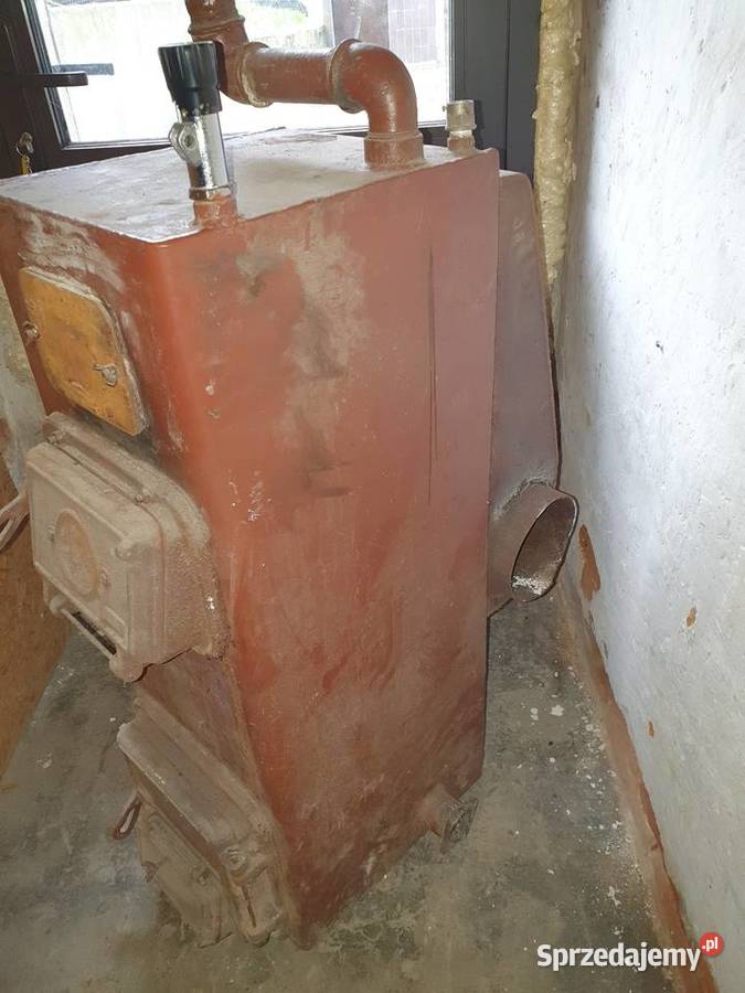 piec na węgiel paliwo stałe stary stal Wrocław