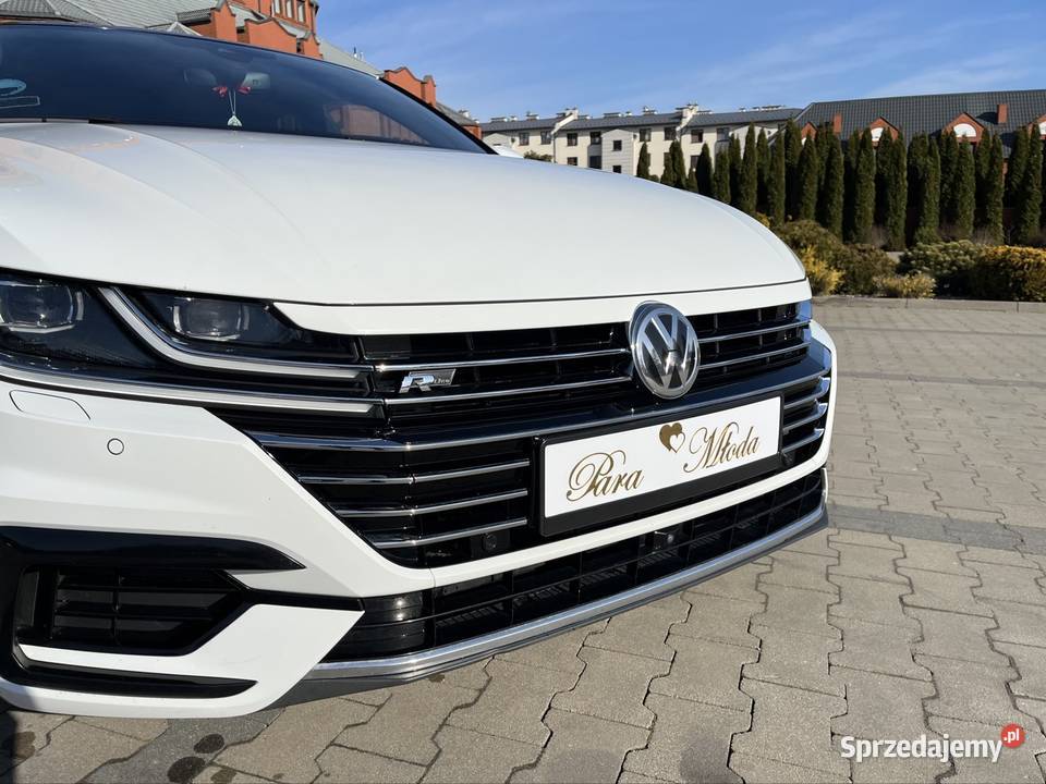 Auto do Ślubu z kierowcą Volkswagen Arteon Wynajem pojazdów