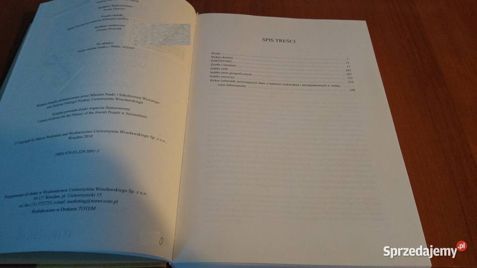 Judaica w aktach Centralnych Władz Wyznaniowych pomorskie Gdańsk sprzedam