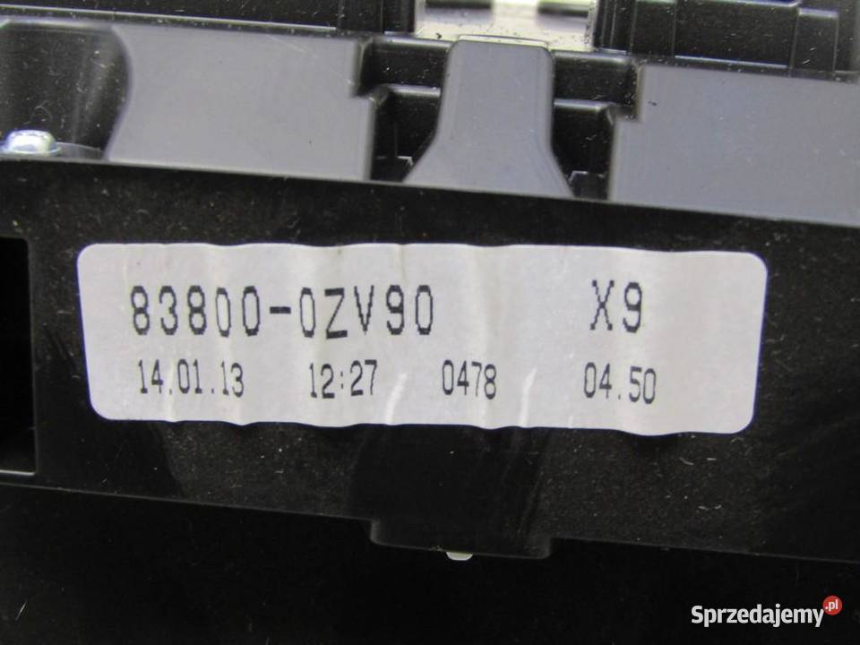 LICZNIK ZEGARY 14 D4D TOYOTA AURIS II 838000ZV90