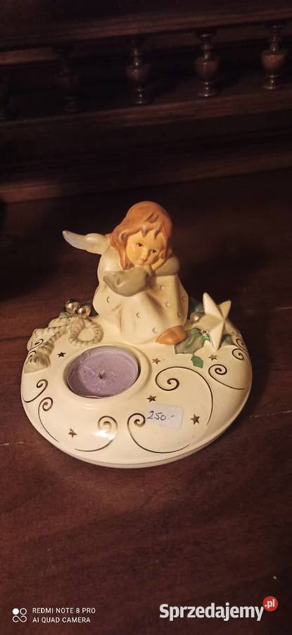 Figurka Goebel Świecznik z Aniołkiem
na pomorskie Gdańsk