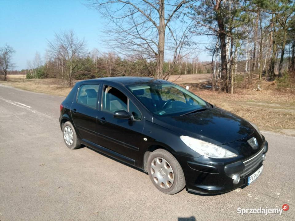 Peugeot 307 16 zarejestrowany PT OC małopolskie Kraków