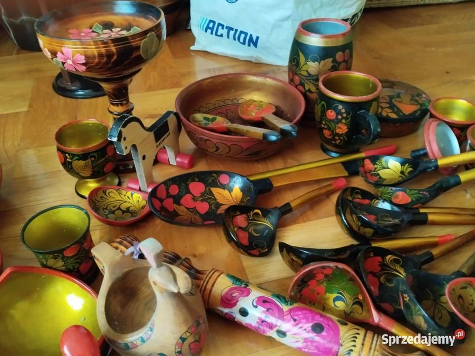 kolekcja wyrobów Chochłoma Gorzów Wielkopolski