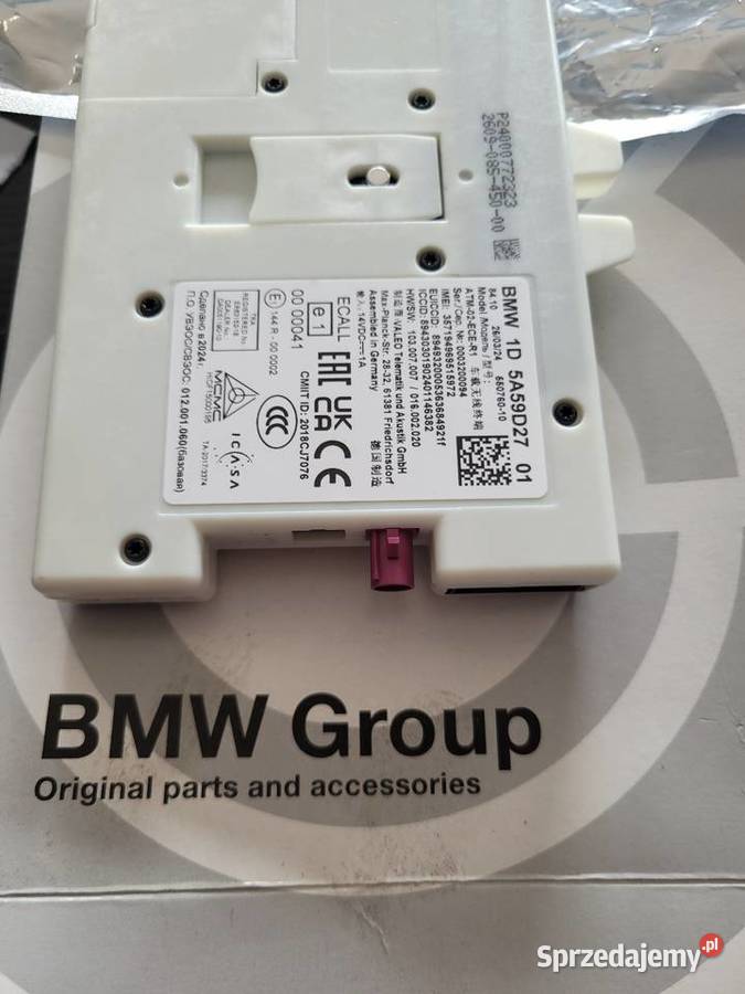 MODUŁ BMW 84105A59D27 5A59D27 1D 5A59D27 01 NOWY osobowe Pozostałe Radom