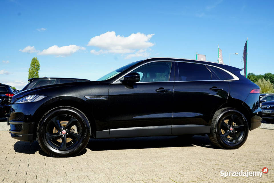 Jaguar FPACE FULL LED digital NAWI skora line centralny zamek