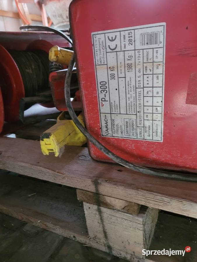 Wciągarka Camac P300 małopolskie Kraków