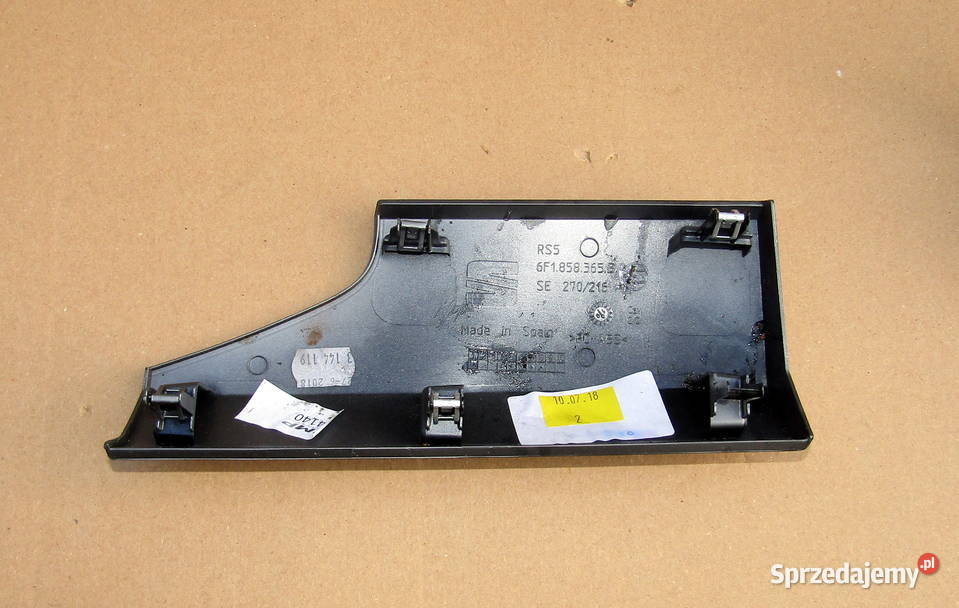 LISTWA OZDOBNA DEKOR LEWY DESKI ROZDZIELCZEJ Osłony i zaślepki