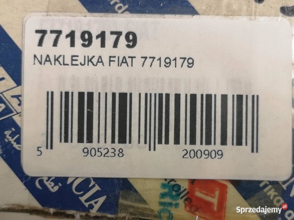 NAKLEJKA OZDOBNA LEWY TYŁ FIAT 126 BIS 19871999 sprzedam