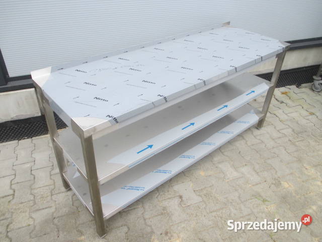 Nowy Stół Gastronomiczny Z 2 Półkami 1806085