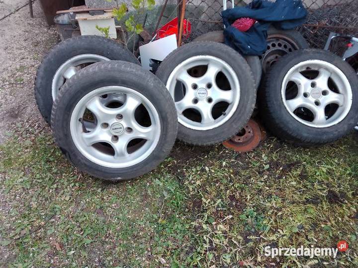 Alufelgi 4 sztuki 4x114 R15 z Oponami Motoryzacja