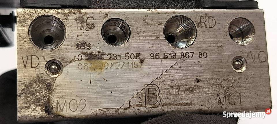 POMPA ABS HAMULCOWA CITROEN C4 9661886780 kujawsko-pomorskie Lipno