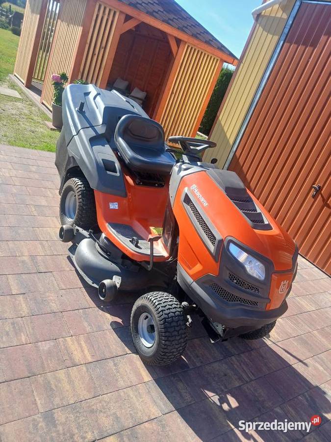 Traktorek husqvarna tc142 V briksa Goździk