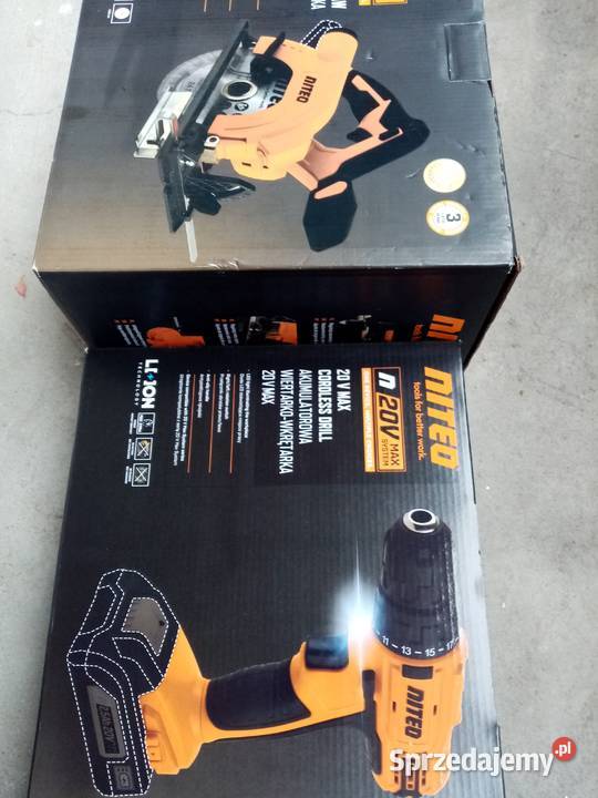 Zestaw elektronarzędzi pilarka wiertarko małopolskie Wieliczka