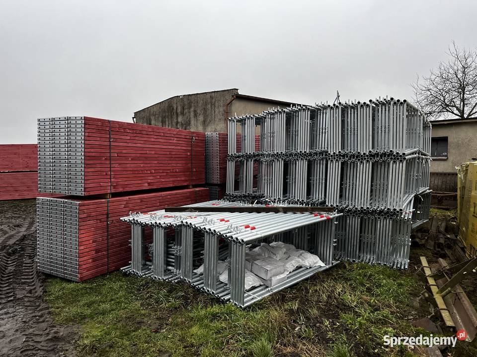 Rusztowanie elewacyjne Plettac nowe 5200 m2 Poznań