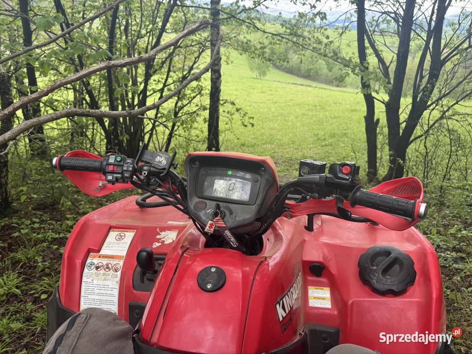 Suzuki Kingquad 750 4x4 blokada