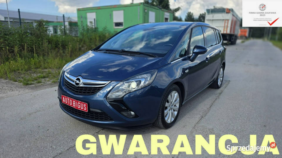 Opel Zafira 7 Osobowy super stan nowy rozrząd ASR (kontrola trakcji) pomorskie Lębork sprzedam