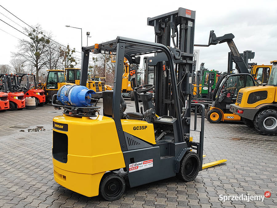 wózek widłowy kompakt Doosan GC35P3 LPG 35 t