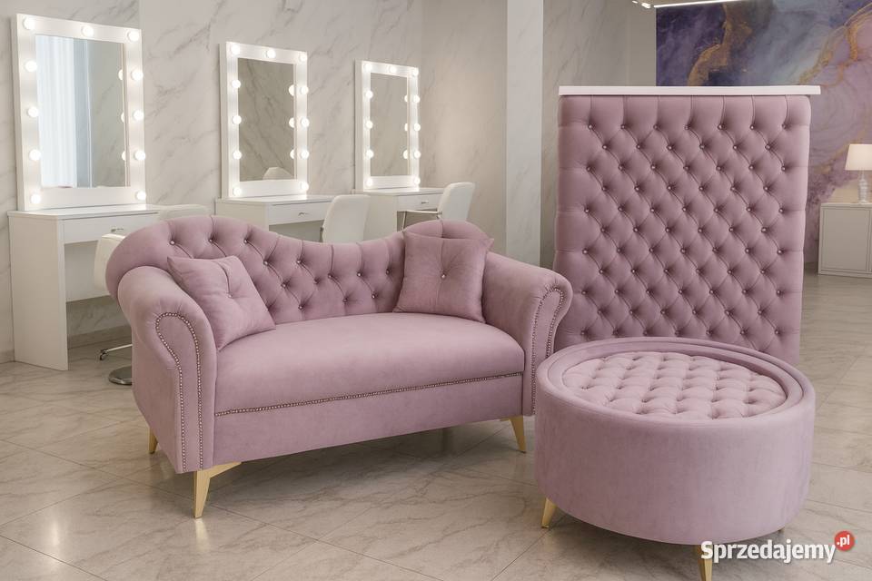 Sofa recepcja stolik Glamour Kępno sprzedam