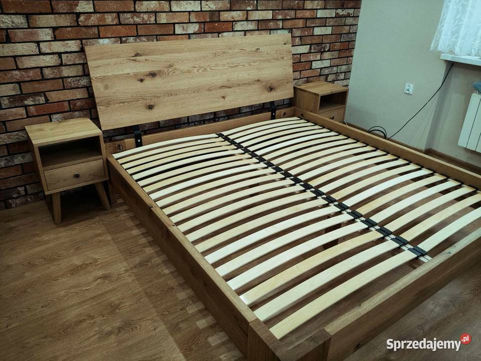 Łóżko dębowe 160x200 sprzedam