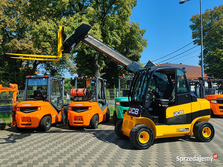 Wózek widłowy JCB TLT TELETRUK 35D teleskopowy Wózki widłowe Kęty sprzedam