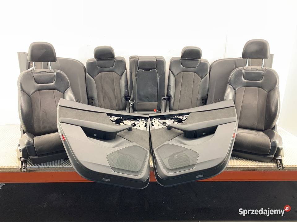 FOTELE KANAPA BOCZKI KOMPLET AUDI Q7 4M SUV osobowe podkarpackie sprzedam