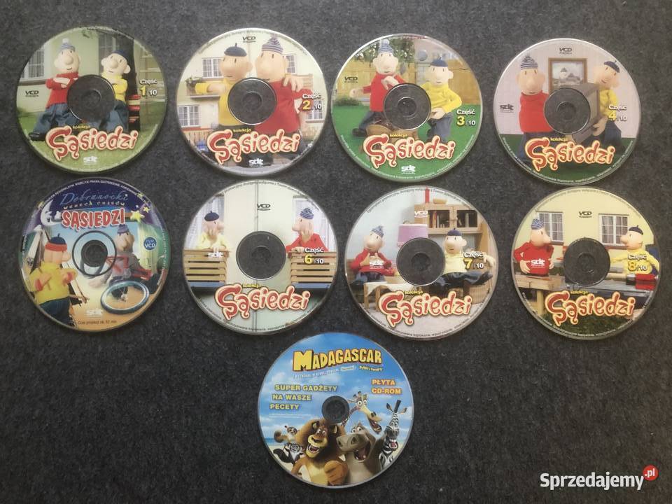 Sąsiedzi kolekcja bajek na VCD Jaworzno