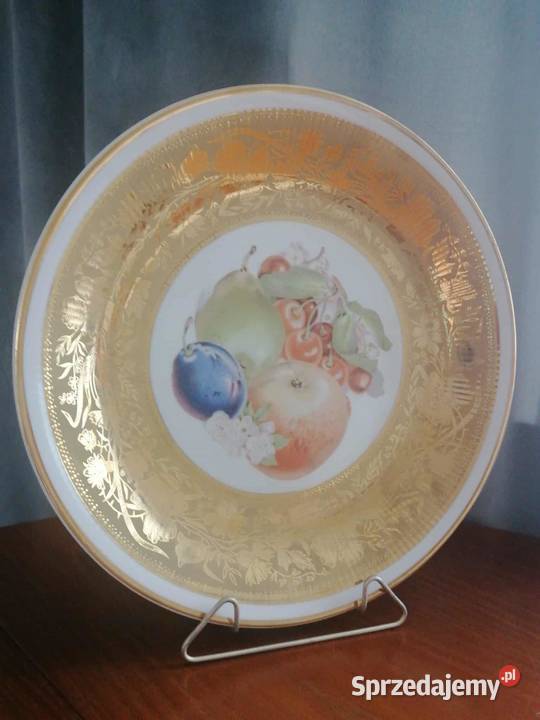 Duża Patera Owoce Wałbrzych PRL