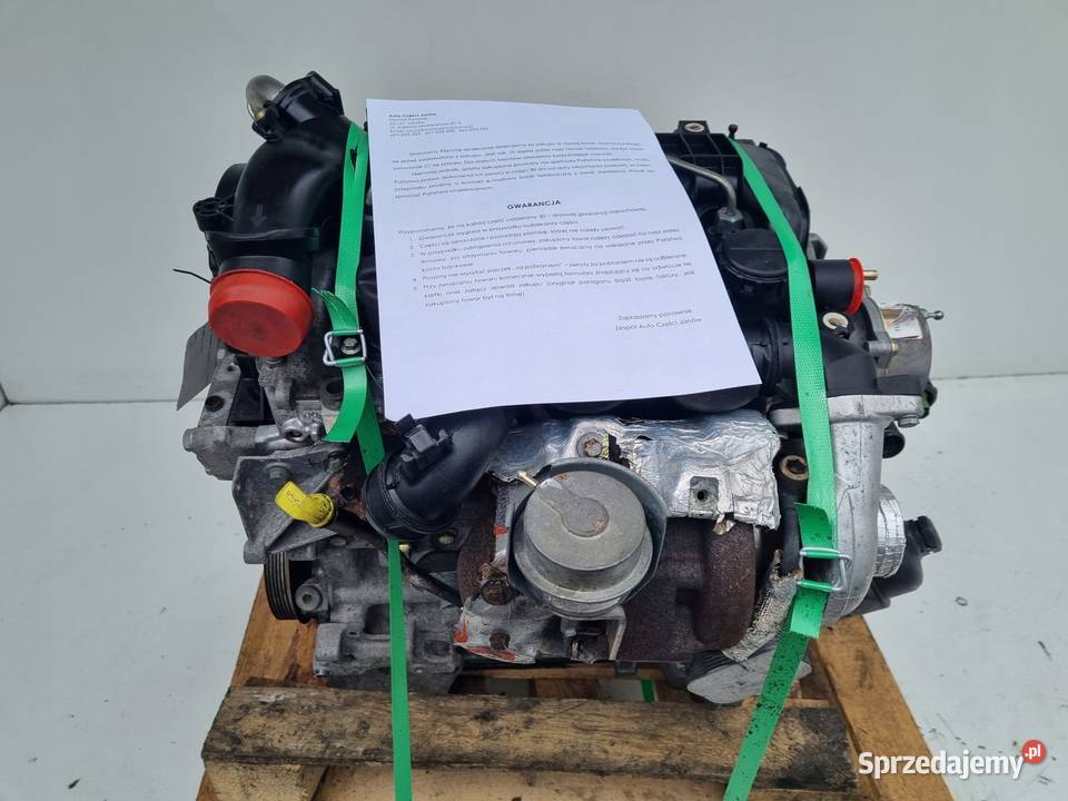 SILNIK KOMPLET Citroen C3 14 HDI 90 0209r DELPHI Rudka