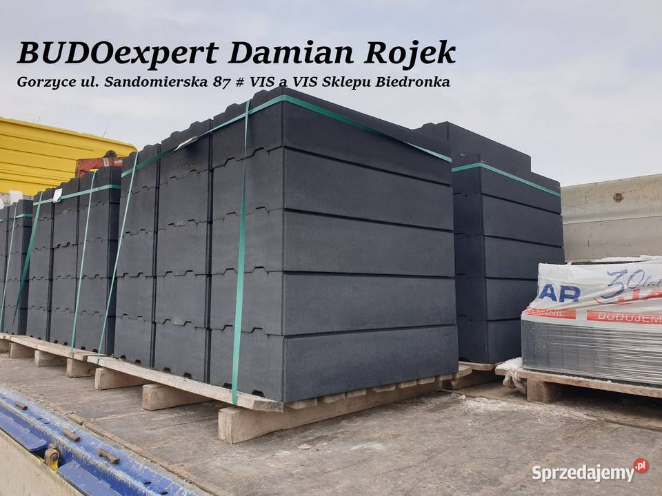 Ogrodzenie modułowe JADAR pustak bloczek gładki Gorzyce