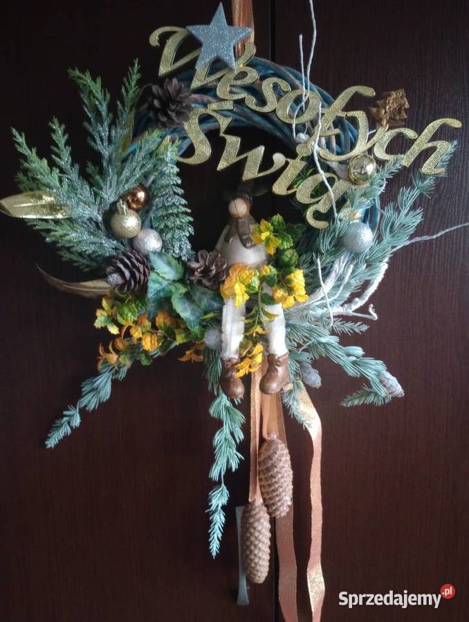 Wianek świąteczny Dekoracje i ozdoby Lublin