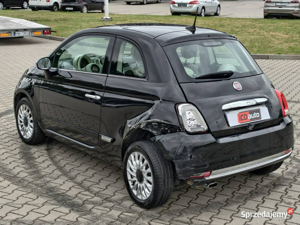 Fiat 500 12 benzyna 70 klimatyzacja panorama Kęty